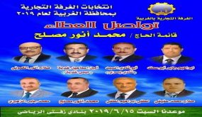 بالفيديو:: الحاج صلاح عفيفى بقائمة تواصل العطاء بانتخابات الغرفه التجاريه بالغربيه وهبنا انفسنا لخدمة اهالينا تجار الغربيه وسنحقق كل ما عهدناكم عليه باذن الله
	