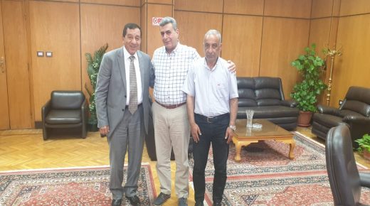 بالصور::اللواء دكتور مصطفى هدهود فى زياره لاكبرصرحيين للبتروكيماويات بمصر