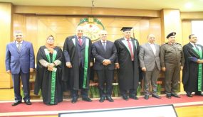 لواء د محمد نعيم  يتراس لجنه مناقشه رساله الدكتوراة المقدمه من لواء الزملوط محافظ الوادى الجديد والتى كان من أهم توصيات تخصيص اراضي لمحافظة الغربيه في الوادي الجديد
	