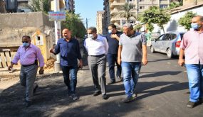 محافظ الغربية يتفقد أعمال الرصف والتطوير بالمحلة الكبرى وسمنود رحمي : الانتهاء من أول جامعة تكنولوجية في الغربية بنسبة 95%