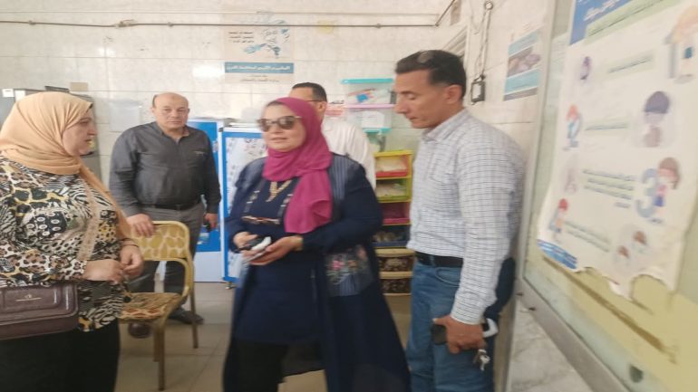 استعدادات مركز ومدينة السنطه لاستقبال اعياد الربيع وشم النسيم
