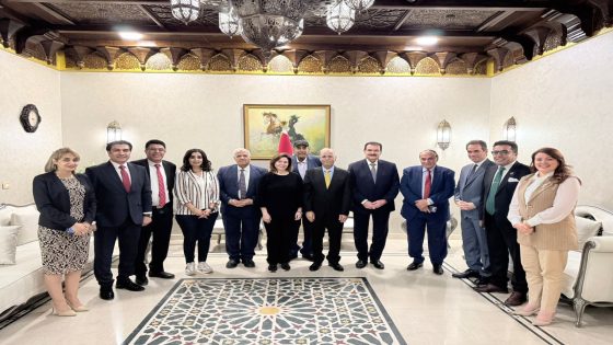 اللواء دكتور سمير فرج يشارك بامسيه تلبيه لدعوة السفير العراقى بالقاهره