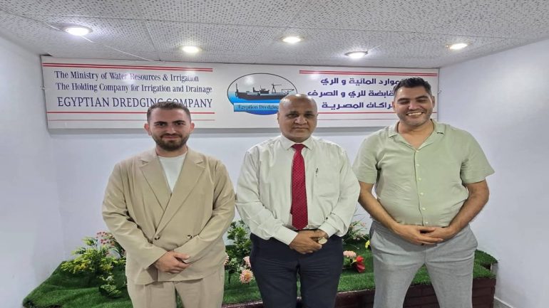 شركةالكراكات المصريةتواصل الإنفتاح الدولي .إجتماع جديد مع شركه تركيه في تكنولوجيا معالجة المياه والأعمال الكهروميكانيكيه