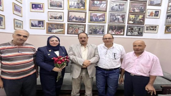 بالصور:اختيار الكاتبه الروائيه هويدا طه بلجنه النشر باتحاد كتاب مصر