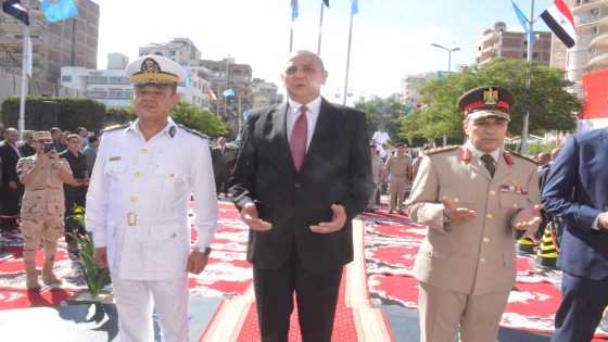 بالصور:الغربية تحتفل بذكرى النصر الخالد.. محافظ الغربية يضع إكليل الزهور على النصب التذكاري ويؤكد: أكتوبر سيبقى رمزًا للعزة والكرامة الوطنية