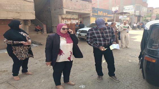 بالصور: حملة مكبرة لمتابعة تعريفة التوك توك بقرى مركز السنطه