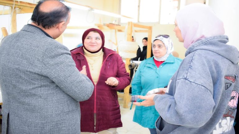 بالصور:اختتام الأسبوع الثالث من تدريبات مشغل المجلس القومي للمرأة بكفر الشيخ بقرية الدوايدة مركز مطوبس