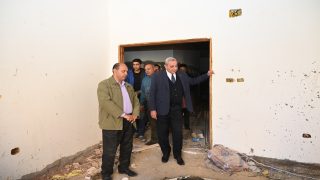 بالصور:محافظ الغربية يتفقد الأعمال الجارية بمشروع إنشاء المبنى الإداري الجديد لديوان المحافظة بعروس الدلتا