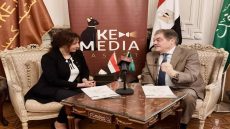 باستيت كميديا” مستشارًا سياسيًا وإعلاميًا لحزب “الوفد”.. وتوقيع اتفاق تعاون بين د.السيد البدوي وقصواء الخلالي