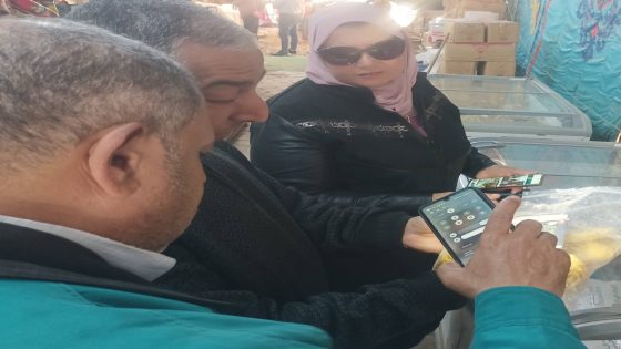 حملات موسعه تقودها الدكتوره منى صالح رئيس مركز ومدينه السنطه لضبط الاسواق والاغذيه المعروضه والاسماك في يوم شم النسيم