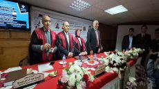 بالفيديو والصور::منح المستشاره عزه عز الدين الدكتوراه في القانون بتقدير ممتاز من كليه الحقوق جامعه طنطا